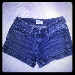 Blue mean shorts